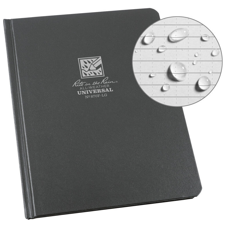 Bound Book-Gray Universal 6x8