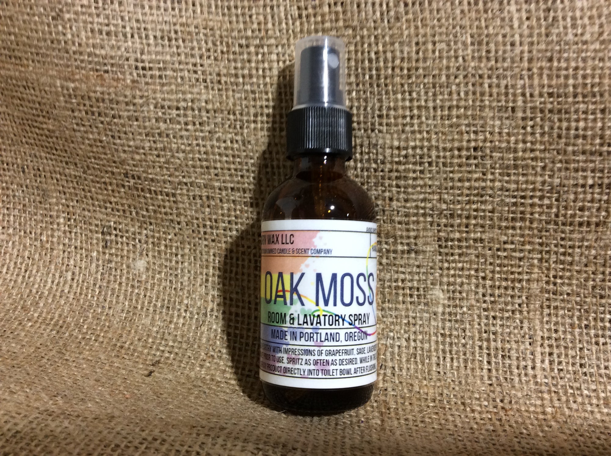 Pride Oak Moss Room & Lavatory Spray 2 oz