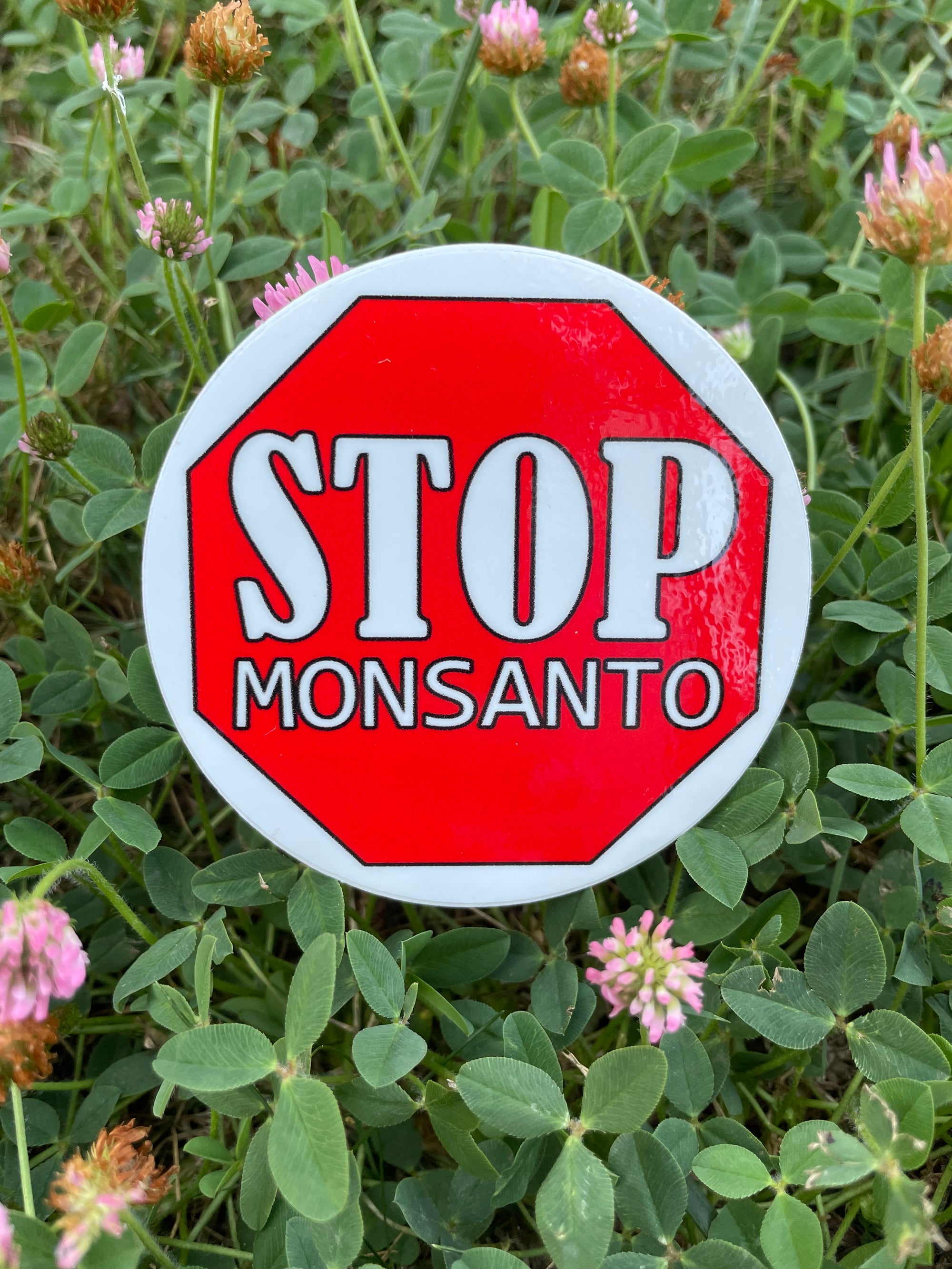 Stop Monsanto Sticker CC