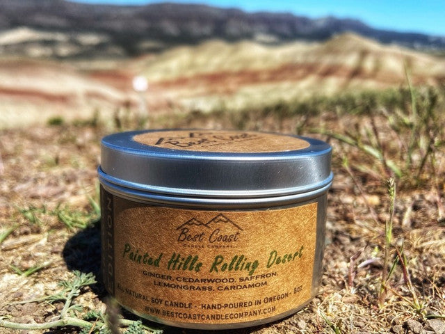 Best Coast Painted Hills Rolling Desert Candle