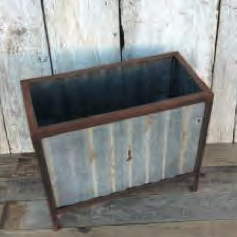 Planter Oblong Rustic