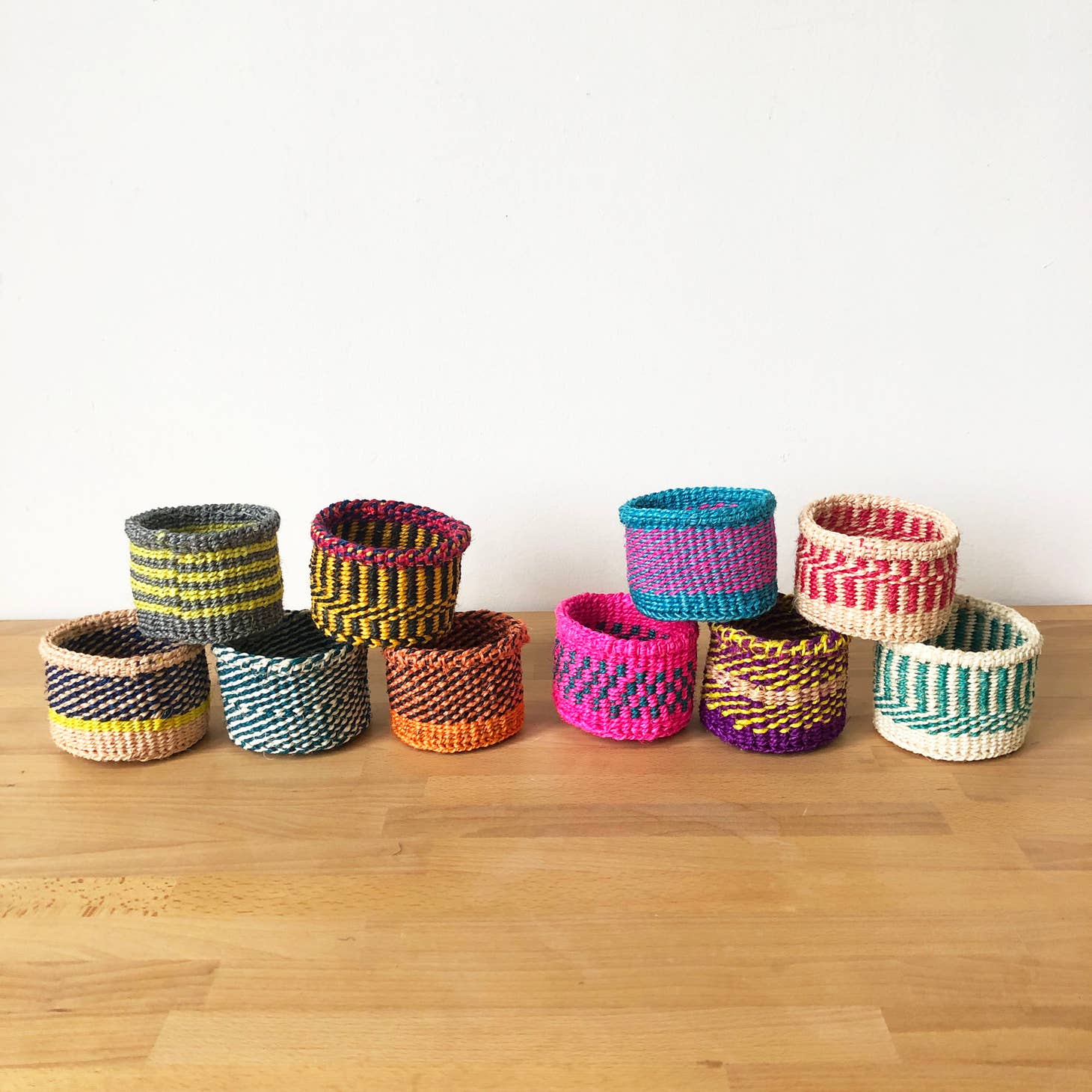 Assorted Colorful Storage Basket