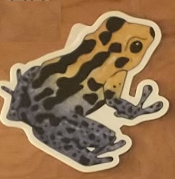 Mimic Dart Frog Sticker