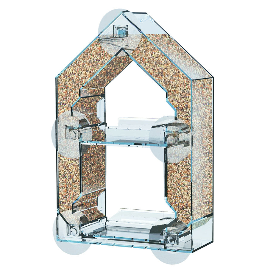 Panacea Clear Sneak-A-Peek House Window Feeder