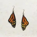 Monarch Wood Earrings