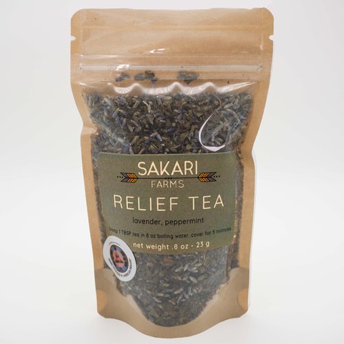 Sakari Botanicals Relief Tea