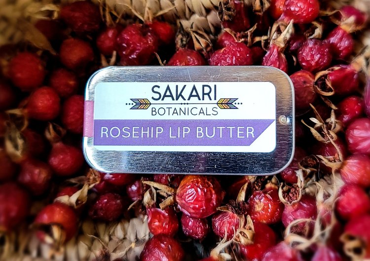 Sakari Botanicals Rosehip Lip Butter