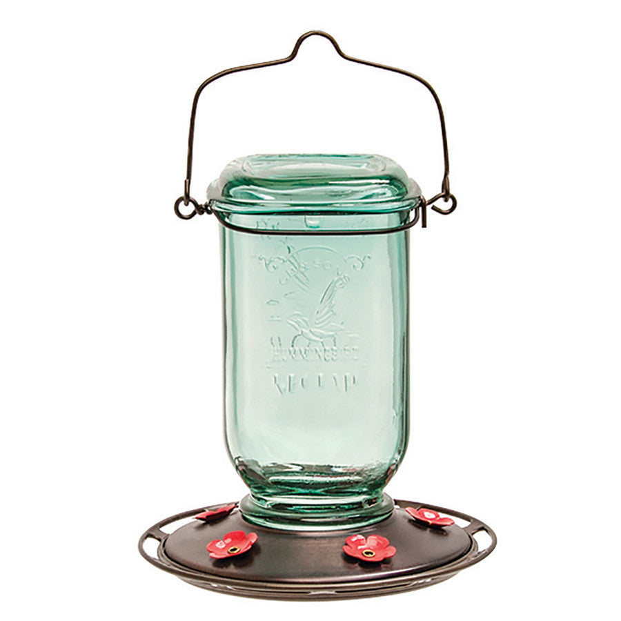Classic Brands Mason Jar Hummingbird Feeder
