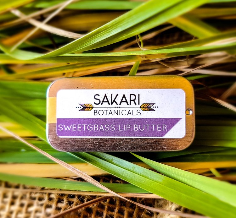 Sakari Botanicals Sweetgrass Lip Butter